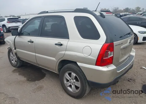 2010 Kia Sportage Lx from USA, damaged, VIN KNDKG3A41A7666106